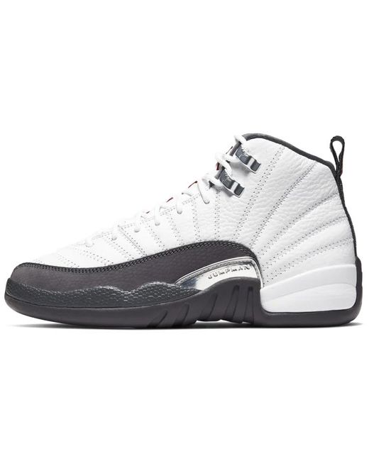 Jordan Кроссовки унисекс Air 12 Retro Dark Grey GS