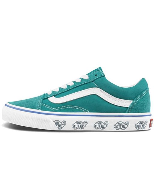 Vans Кеды унисекс Old Skool зеленые