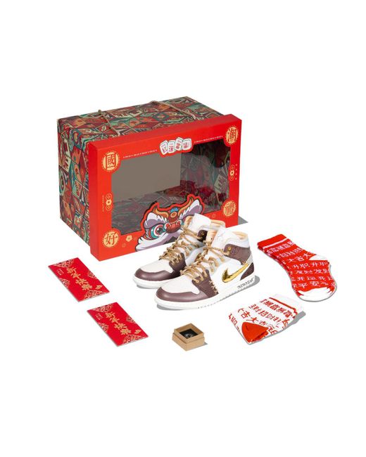 Jordan Кеды унисекс Air 1 Mid SE Craft CNY