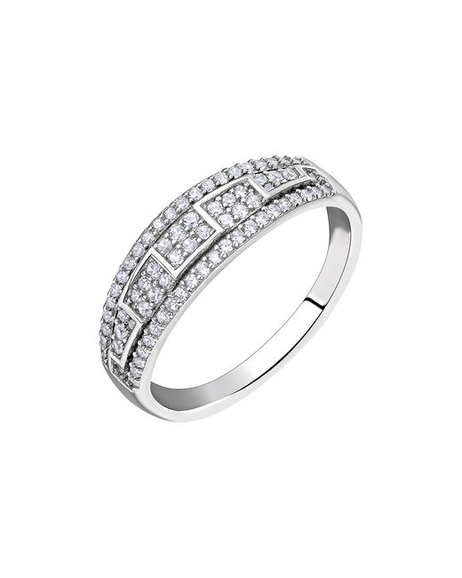 Kari Jewelry Кольцо из серебра р. фианит
