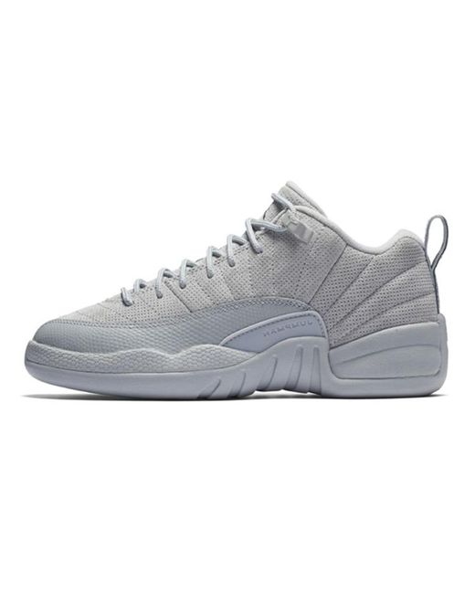 Jordan Кроссовки унисекс Air 12 Retro Low Wolf Grey 36 EU
