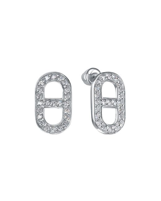 Kari Jewelry Серьги из серебра фианит