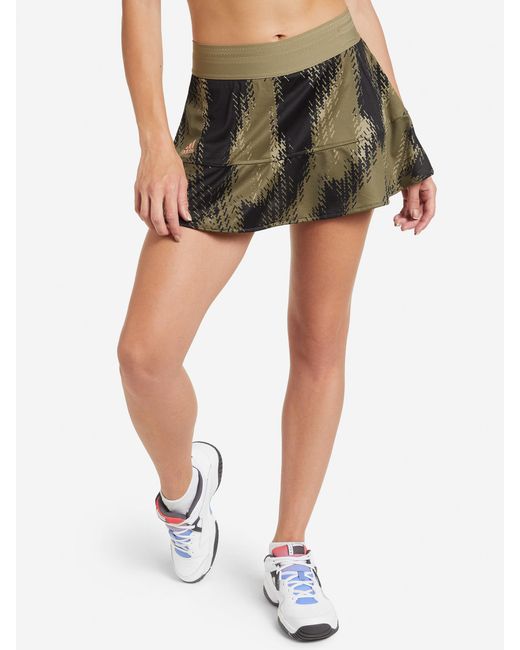 Adidas Юбка-шорты Tennis Printed Match Skirt Primeblue