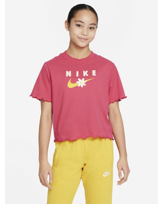 Nike Футболка для девочек Sportswear