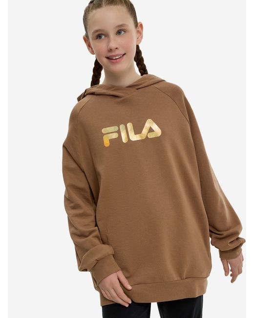 Fila Худи для девочек оверсайз