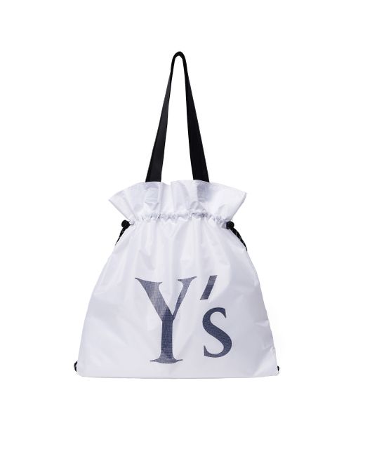 Y'S Белая сумка-шоппер с логотипом