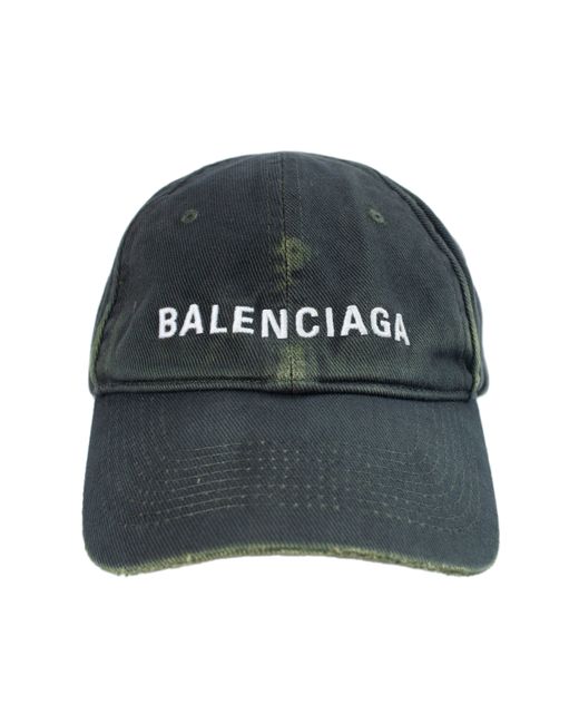 Balenciaga Потертая кепка с логотипом