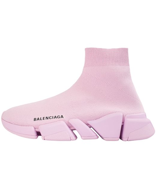 Balenciaga Розовые кроссовки Speed 2.0