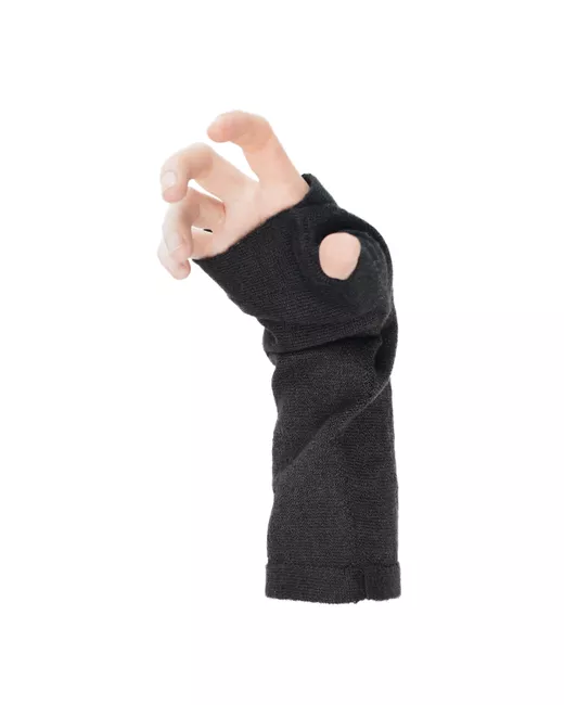 Acronym Черные перчатки без пальцев HG1-AK