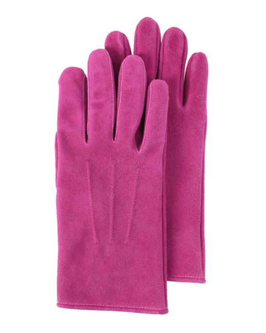 Hender Scheme Фиолетовые перчатки из замши