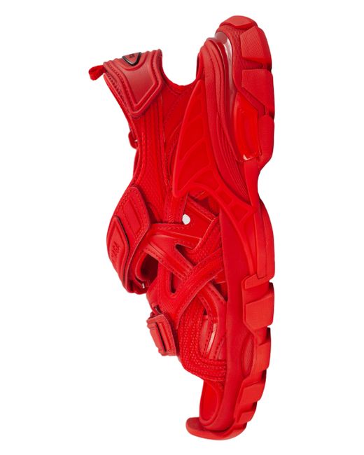 Balenciaga Красные сандалии Track