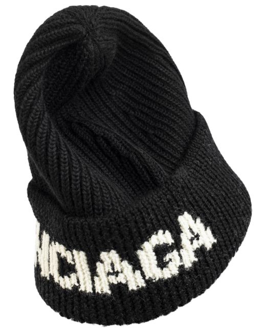 Balenciaga Шерстяная шапка с логотипом