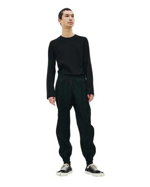 Jil Sander Шерстяные брюки со стрелками