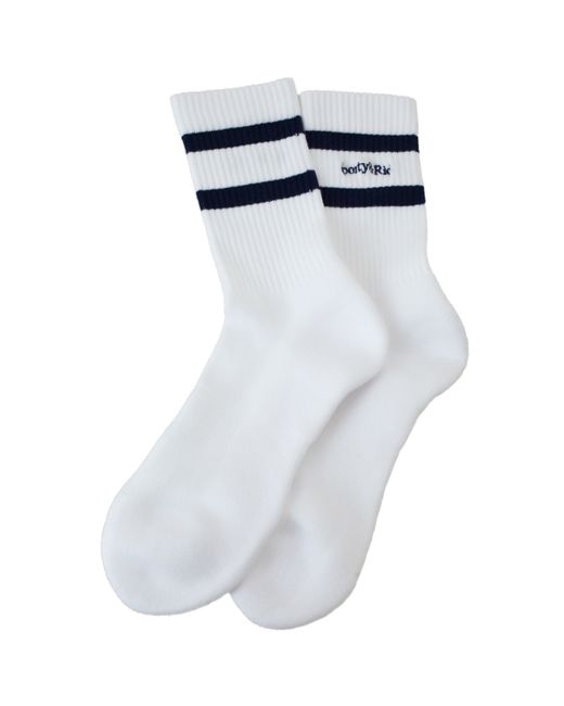 Sporty & Rich Белые носки с вышивкой логотипа