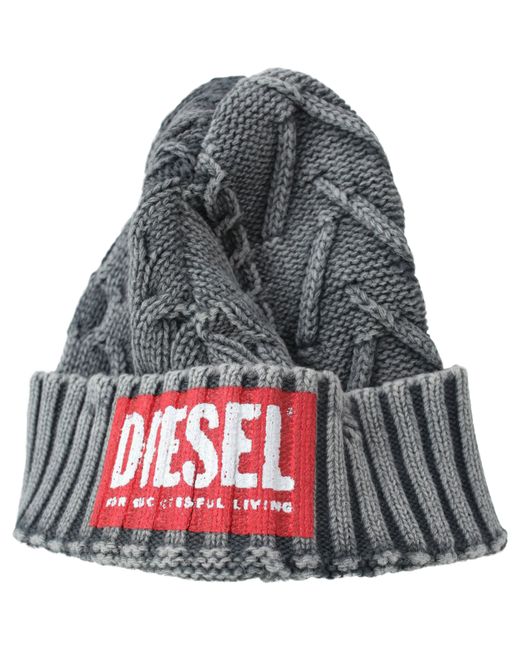 Diesel Шапка с контрастным логотипом