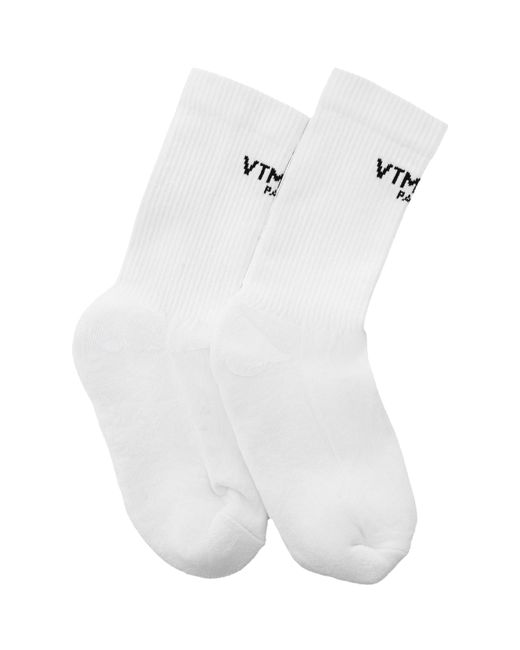 Vtmnts Белые носки с логотипом
