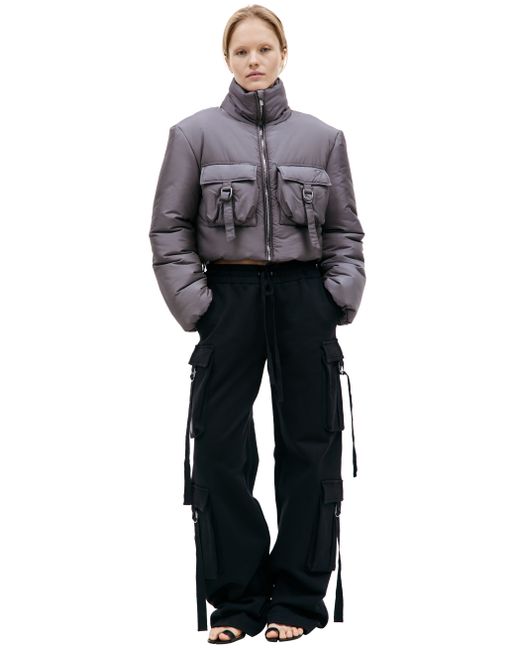 Blumarine Укороченная куртка с накладными карманами