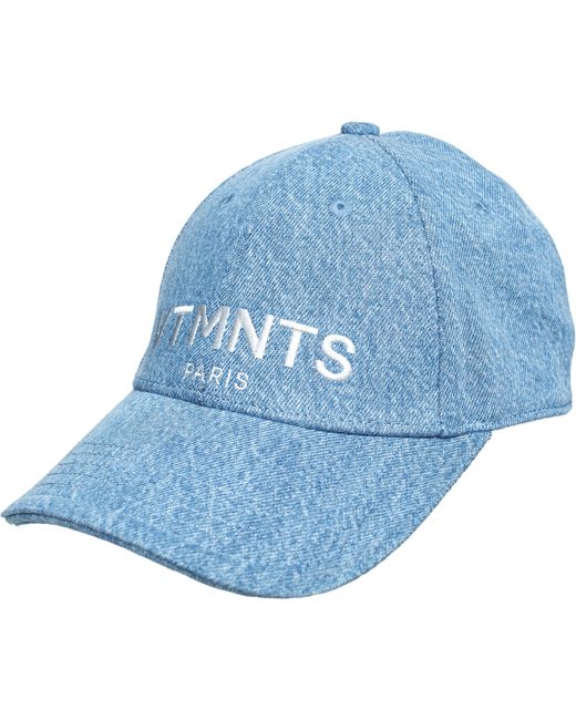 Vtmnts Джинсовая кепка с вышивкой логотипа