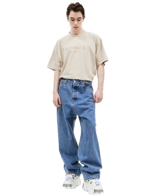 Vtmnts Широкие прямые джинсы
