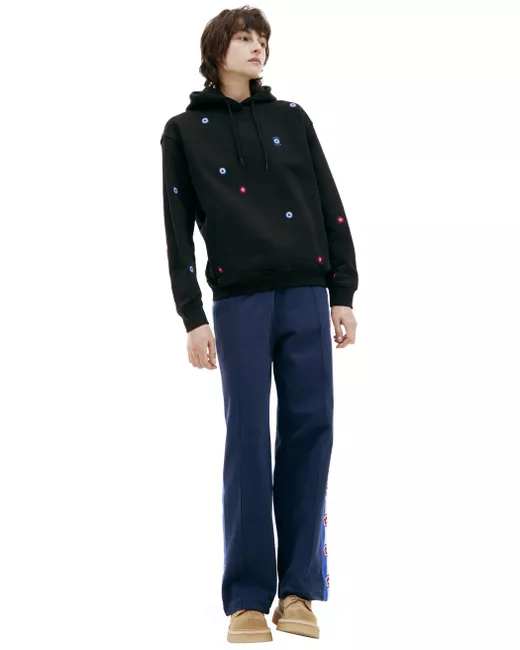Kenzo Хлопковое худи с вышивками