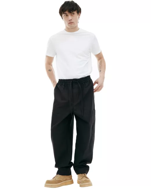 Kenzo Черные брюки на кулиске