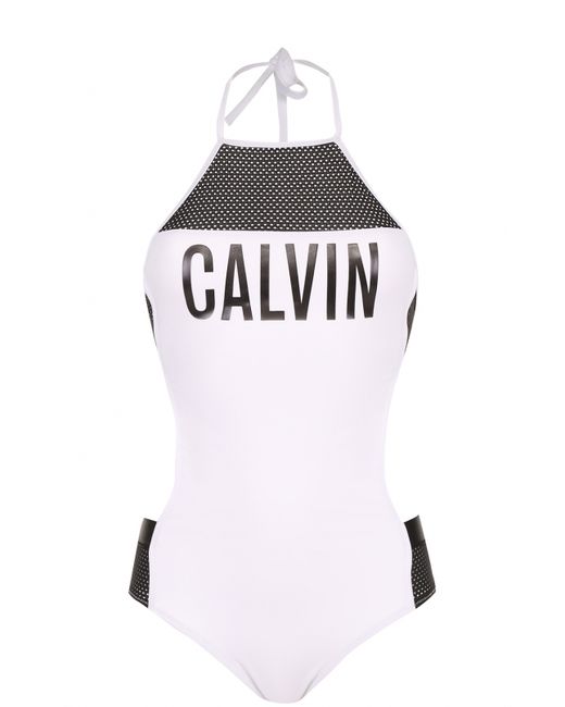 Calvin Klein Слитный купальник с открытой спиной
