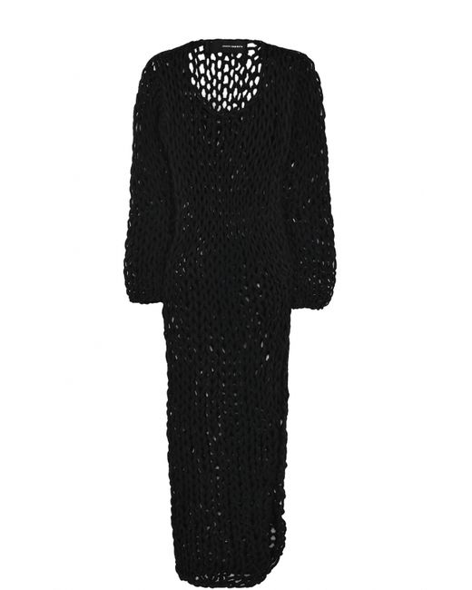 Isabel Benenato Шерстяной пуловер асимметричного кроя