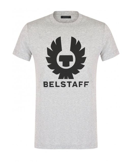 Belstaff Хлопковая футболка с логотипом бренда