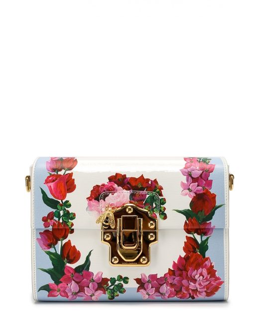 Dolce & Gabbana Сумка Lucia с цветочным принтом