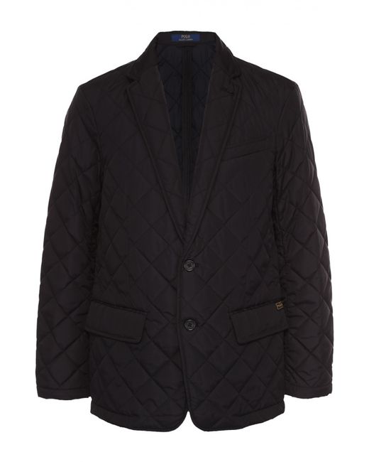Polo Ralph Lauren Утепленная стеганая куртка с отложным воротником