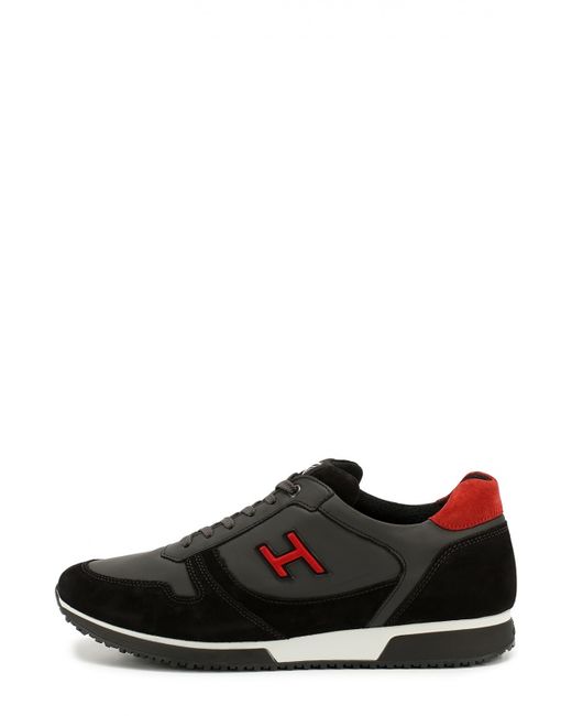 Hogan Кожаные кроссовки на шнуровке