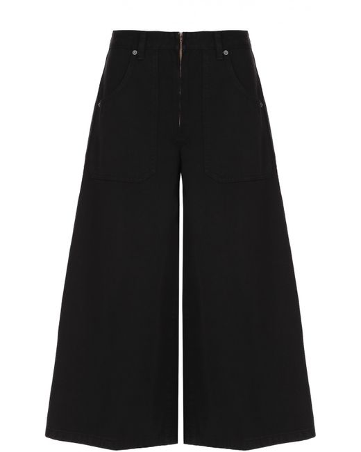 Marc Jacobs Укороченные широкие джинсы с завышенной талией