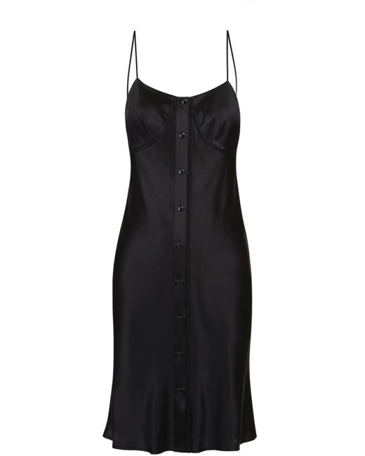 Rag & Bone Шелковое платье-комбинация с открытой спиной RagBone