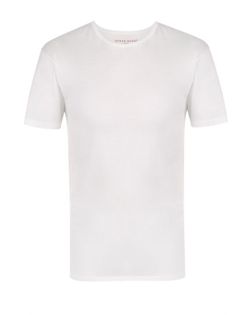 Derek Rose Хлопковая футболка с круглым вырезом