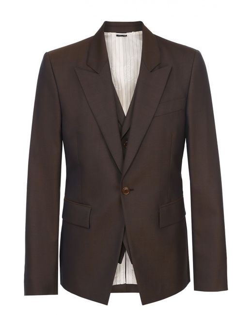 Vivienne Westwood Шерстяной приталенный пиджак