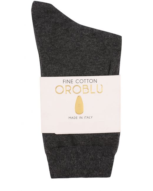 Oroblu Однотонные хлопковые носки