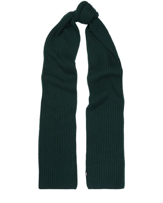 Msgm Вязаный шарф из смеси шерсти и вискозы с кашемиром