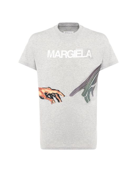 Maison Margiela Хлопковая футболка