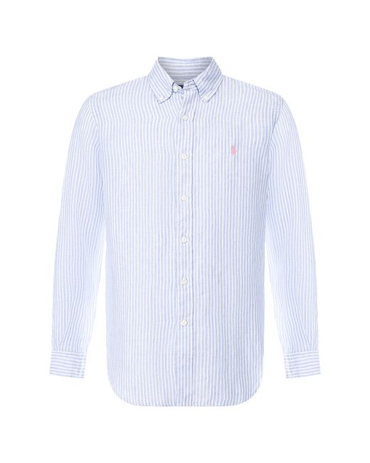 Polo Ralph Lauren Льняная рубашка с воротником button down