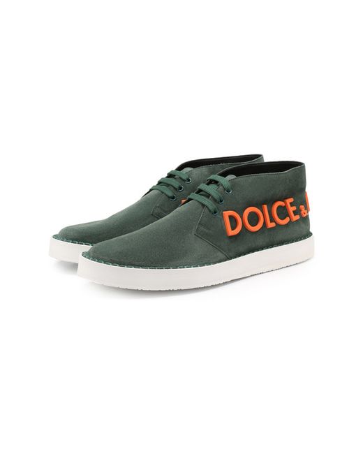 Dolce & Gabbana Замшевые ботинки Agrigento