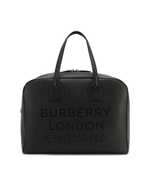 Burberry Кожаная дорожная сумка