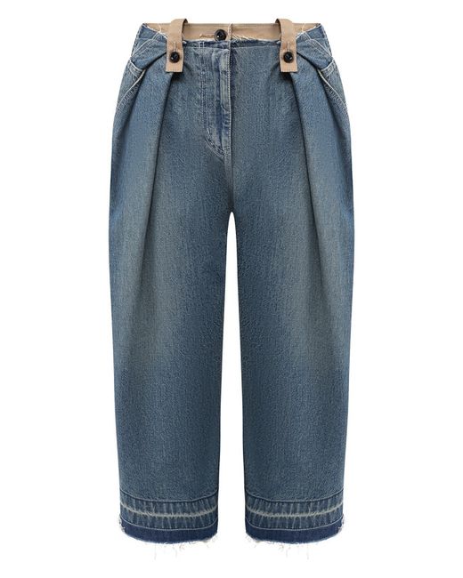 Sacai Укороченные джинсы