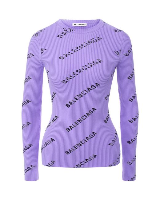 Balenciaga Пуловер с логотипом бренда