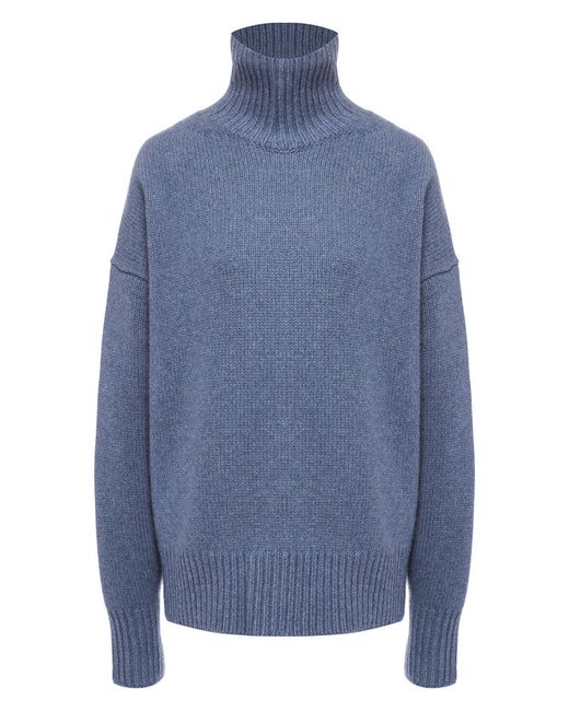 The Row Кашемировый пуловер с высоким воротником