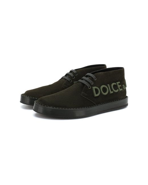 Dolce & Gabbana Замшевые ботинки Agrigento