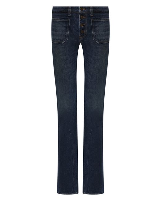 Saint Laurent Расклешенные джинсы