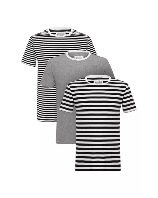 Maison Margiela Комплект из трех хлопковых футболок