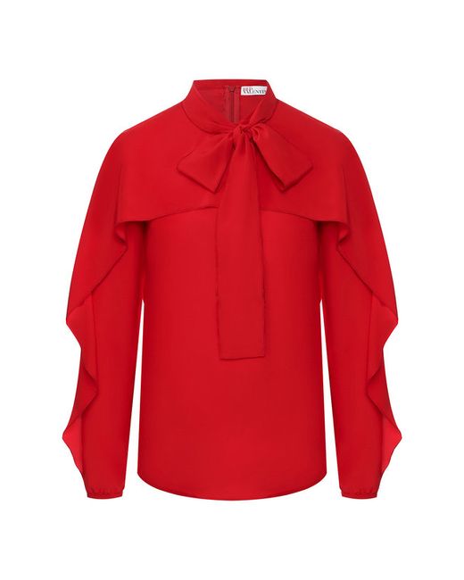 Red Valentino Шелковая блузка