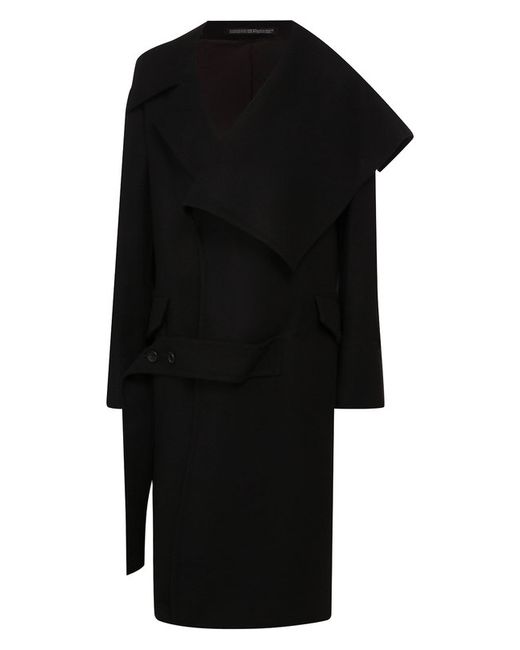 Yohji Yamamoto Шерстяное пальто
