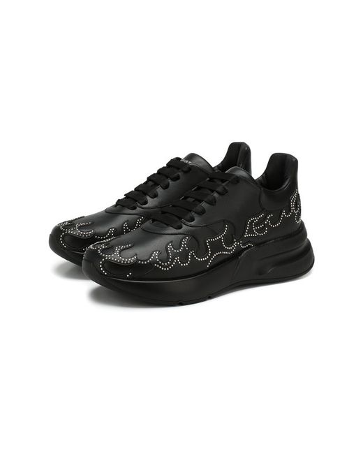 Alexander McQueen Кожаные кроссовки